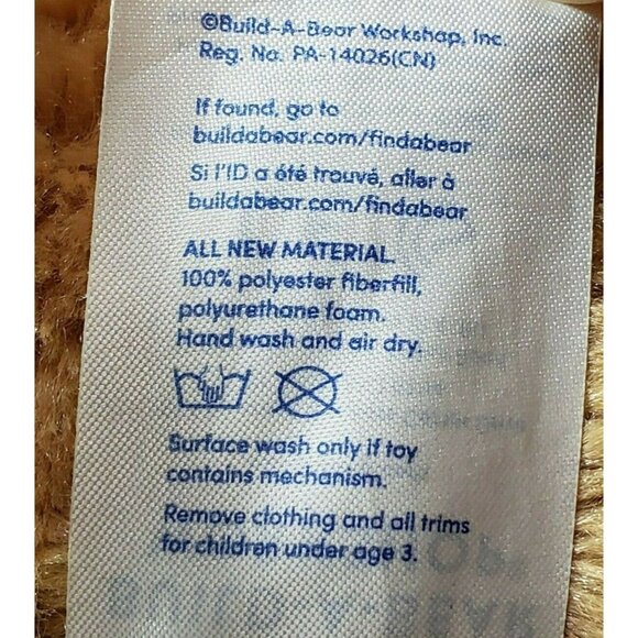 Build A Bear Workshop BAB Brown Dog Spot Puppy Plush Stuffed Animal 16 inches - Picture 7 of 8